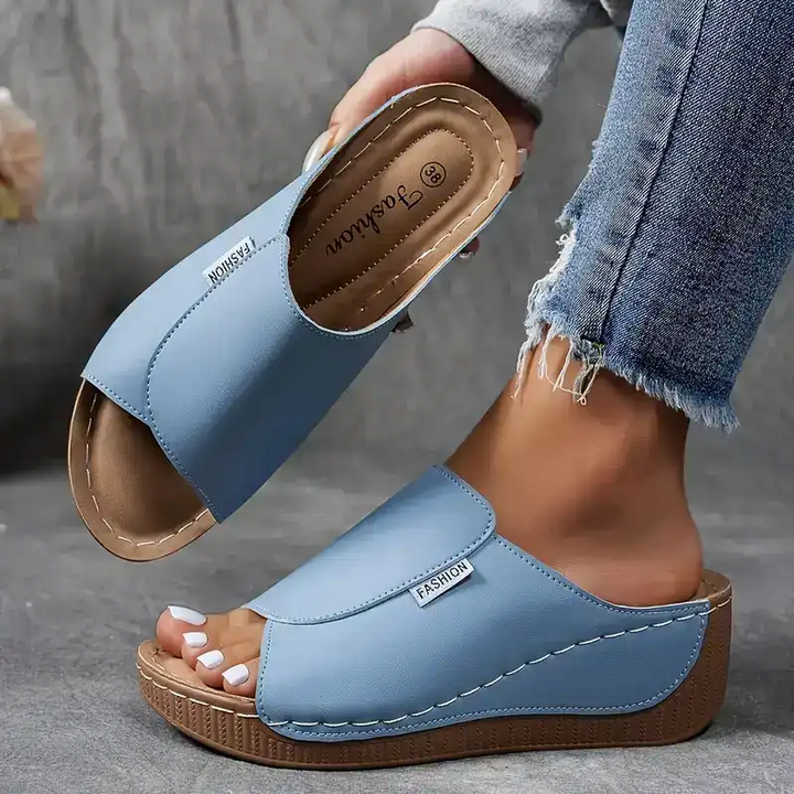 THALIA - SANDALES CONFORTABLES POUR FEMMES – SOUTIEN ORTHOPÉDIQUE ET SOULAGEMENT DE LA DOULEUR