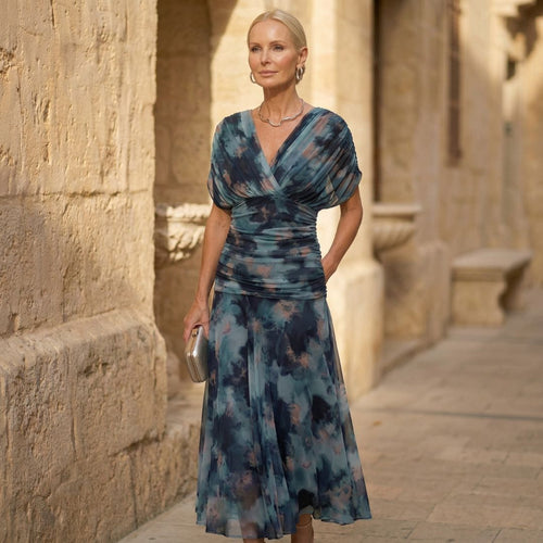 Luna | Élégante Robe Bleue