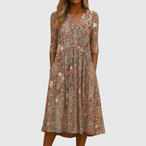 Harlow | Robe Élégante avec Décolleté en V