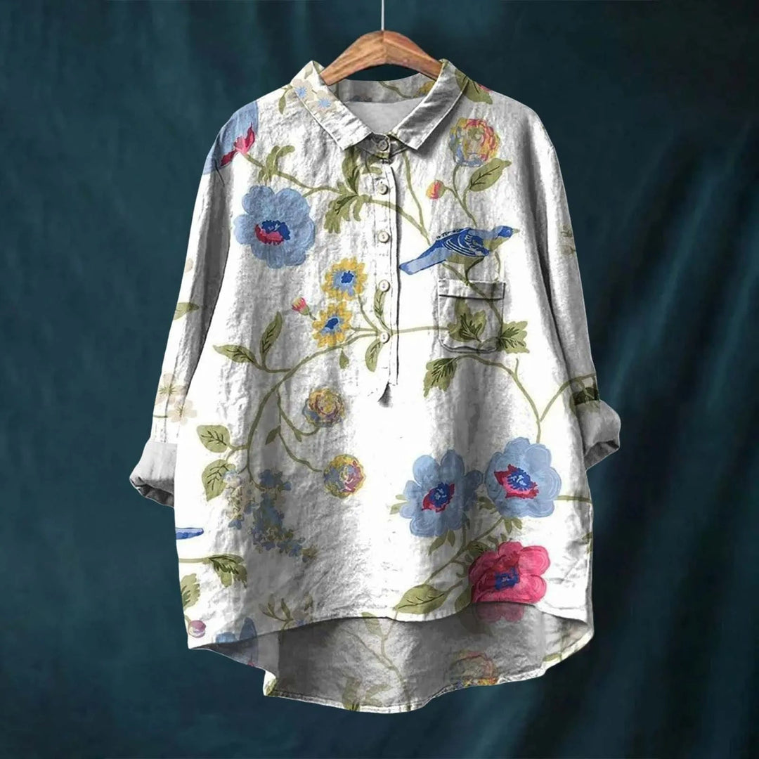 LUCERO – CHEMISE EN COTON ET LIN