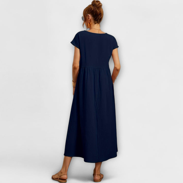 ANNABEL - ÉMILIENNE ROBE LÉGÈRE ET FÉMININE DE PRINTEMPS