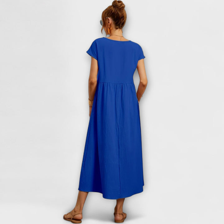 ANNABEL - ÉMILIENNE ROBE LÉGÈRE ET FÉMININE DE PRINTEMPS