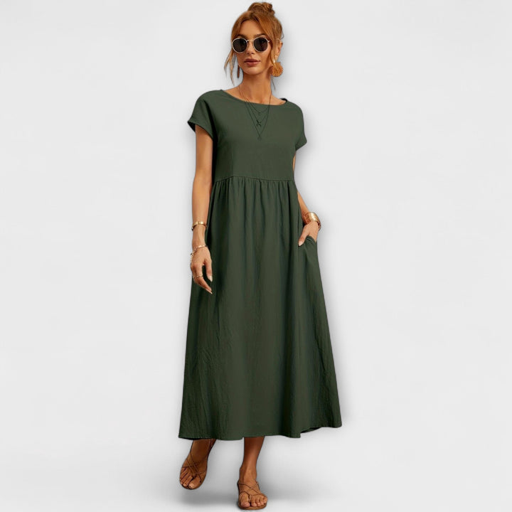 ANNABEL - ÉMILIENNE ROBE LÉGÈRE ET FÉMININE DE PRINTEMPS