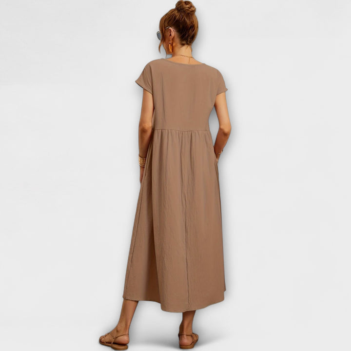 ANNABEL - ÉMILIENNE ROBE LÉGÈRE ET FÉMININE DE PRINTEMPS