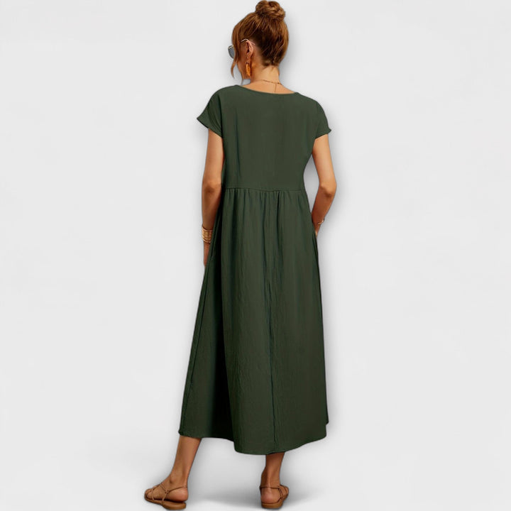 ANNABEL - ÉMILIENNE ROBE LÉGÈRE ET FÉMININE DE PRINTEMPS