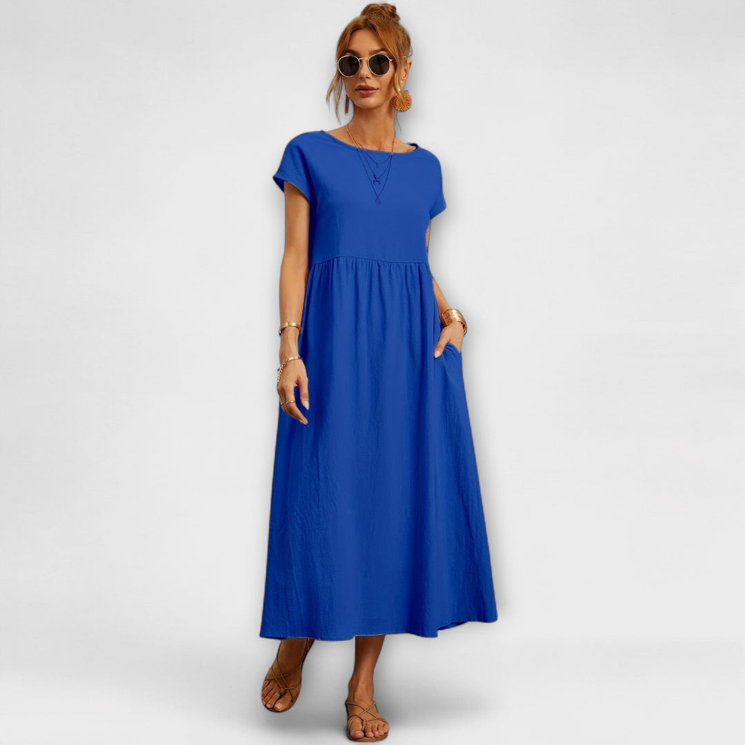 ANNABEL - ÉMILIENNE ROBE LÉGÈRE ET FÉMININE DE PRINTEMPS