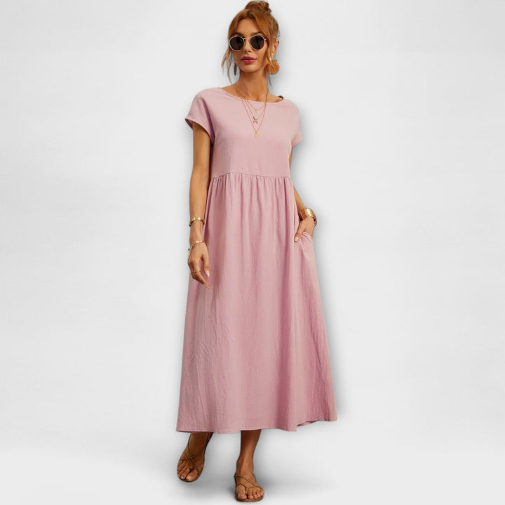 ANNABEL - ÉMILIENNE ROBE LÉGÈRE ET FÉMININE DE PRINTEMPS