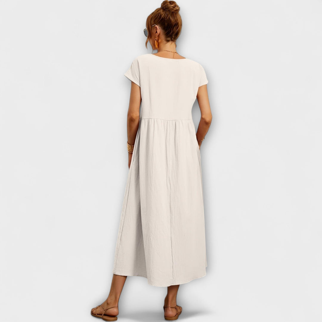 ANNABEL - ÉMILIENNE ROBE LÉGÈRE ET FÉMININE DE PRINTEMPS