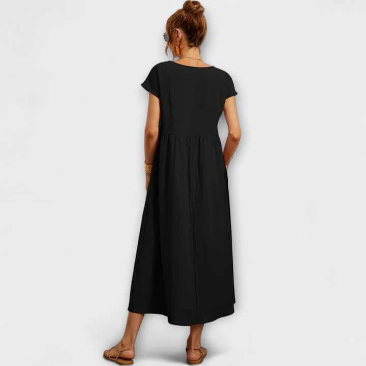 ANNABEL - ÉMILIENNE ROBE LÉGÈRE ET FÉMININE DE PRINTEMPS