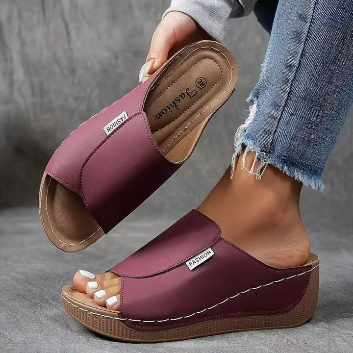 THALIA - SANDALES CONFORTABLES POUR FEMMES – SOUTIEN ORTHOPÉDIQUE ET SOULAGEMENT DE LA DOULEUR