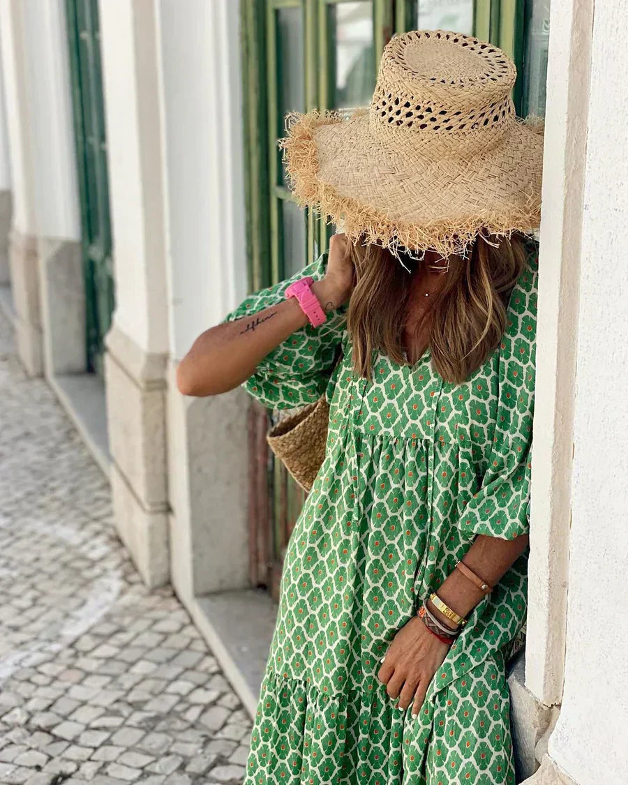 FLEUR - ROBE MAXI BOHÈME