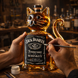 Whisky Üveg - Cica Édition