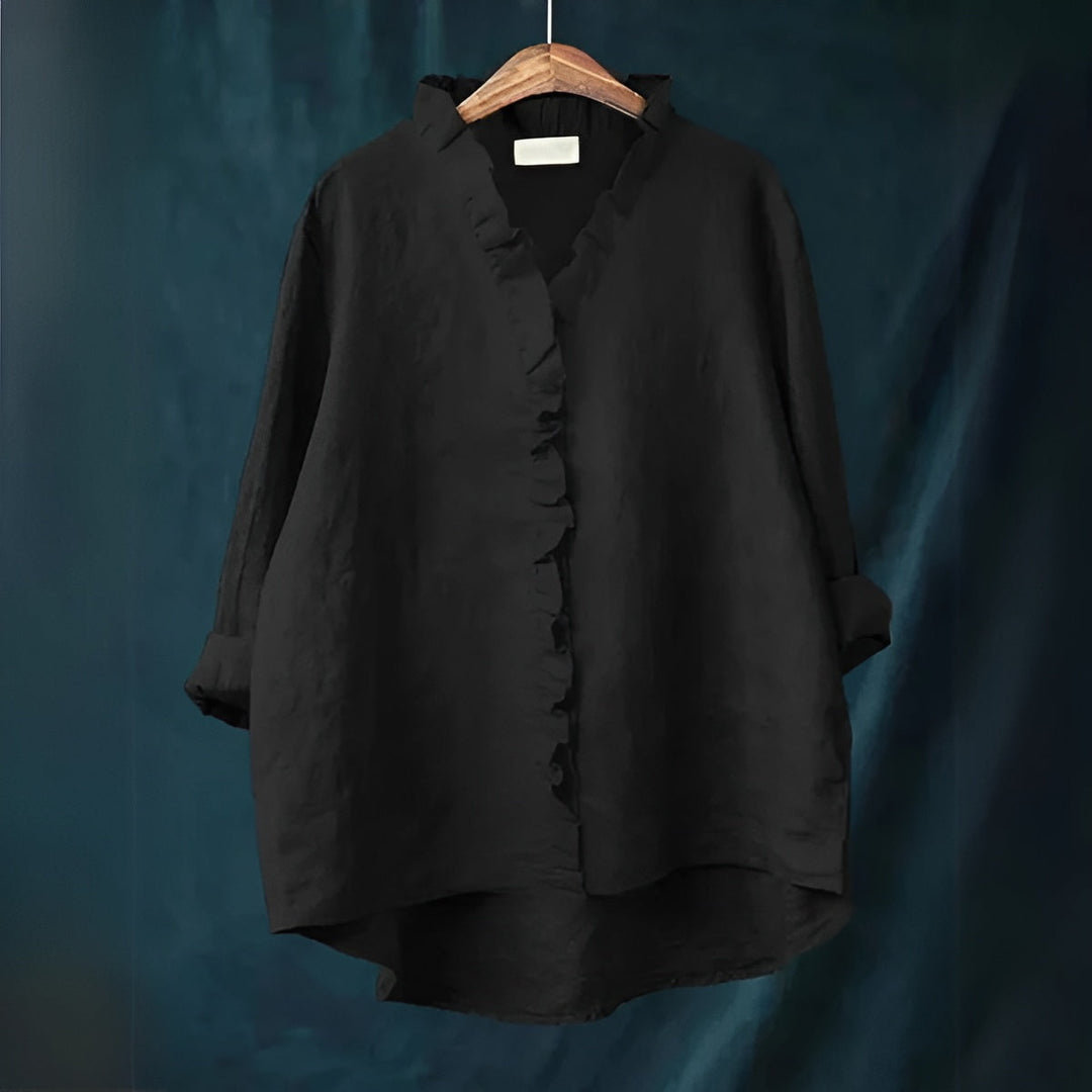 CAMILLA - FLORENCE BLOUSE LÉGÈRE & FÉMININE À VOLANTS